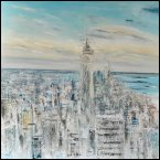 Leinen | New York 80x80 cm 2024